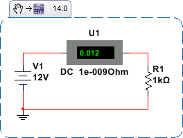 Simple electrical circuit